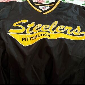 Pittsburgh Steelers Windbreaker Unisex Adult M -NFL Official License